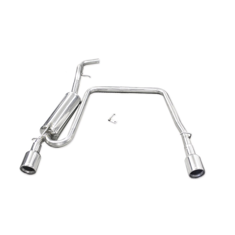 Echappement Inoxcar Silencieux Arrière droit + gauche 1X102 AUDI A3 Type 8L 1.9 TDI 110CV avant 2003 diam 55 - IC-TWAU07102 - TWAU.07.102 - 3661768364314
