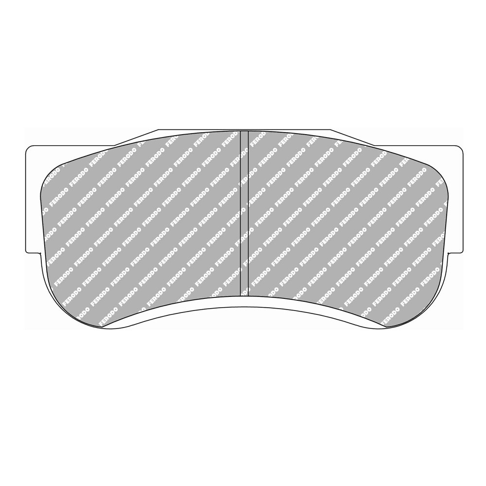 Ferodo DS3.12 brake pads Porsche 911 GT3 R / Mercedes AMG GT4 - F-RP3155GB - FRP3155GB - 3661768754078