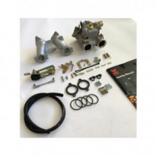 Kit carburateur + pipe d'admission Weber 1x45DCOE Mini