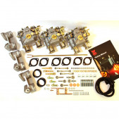 Kit carburateur + pipe d'admission Weber 3x 40DCOE BMW M30 2.5/2.8/3.0