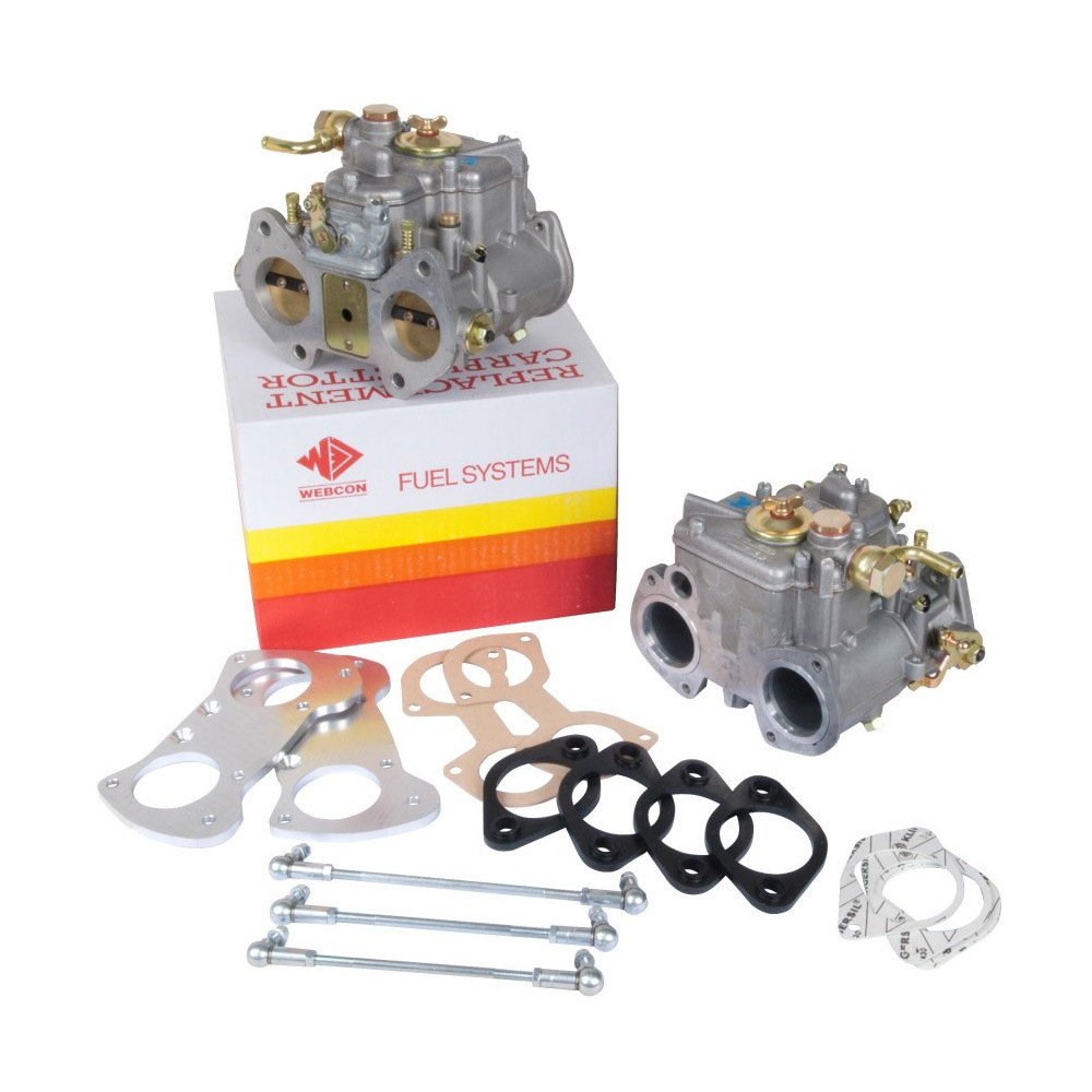Kit carburateur + pipe d'admission Weber 2x 40DCOE Mercedes 190 - W-PME201 - PME201 - 3661768405949