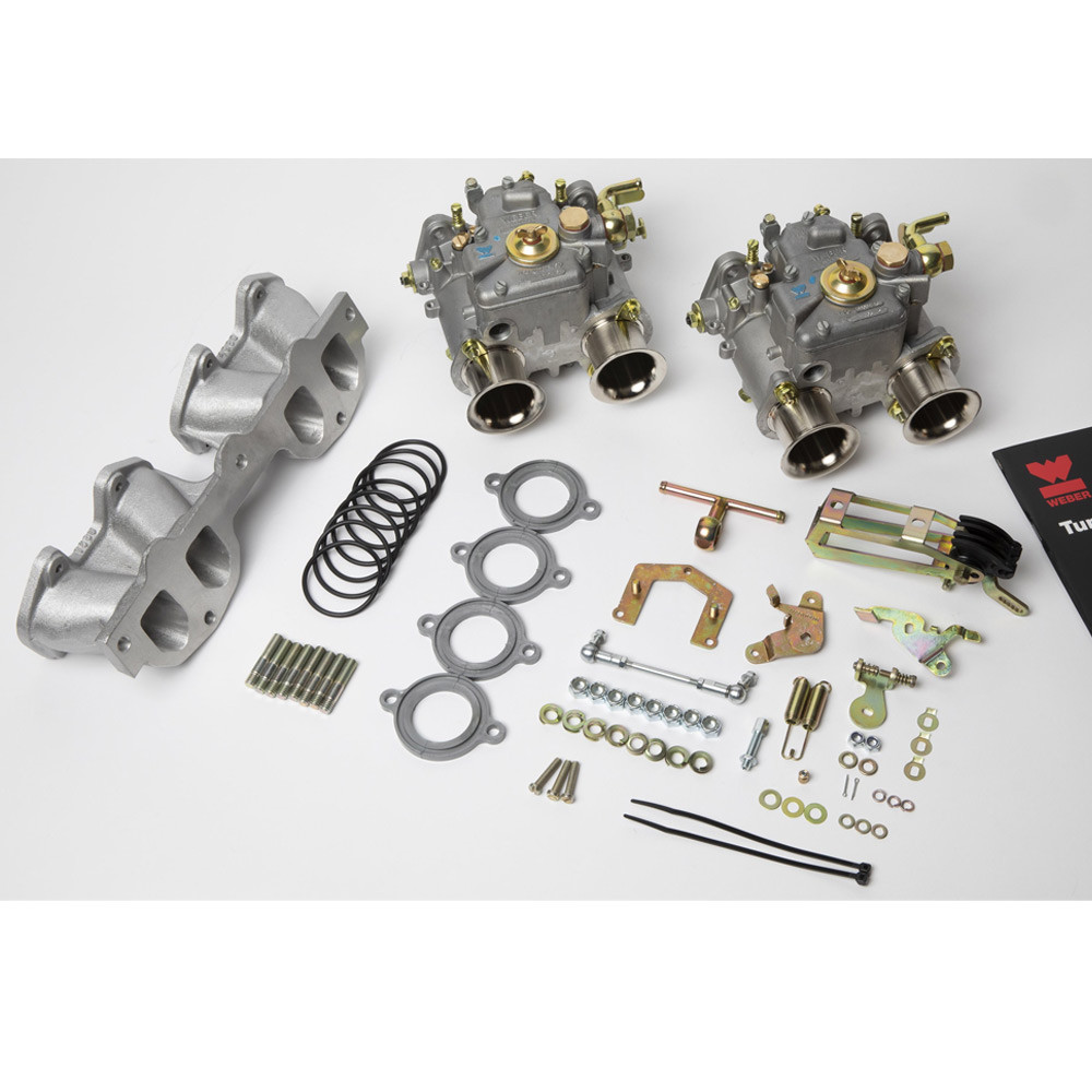 Kit aspirazione Weber 2x40DCOE Peugeot 205 GTi 1.6/1.9 - W-PPE201-40 - PPE201-40 - 3661768405970
