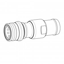 Kupplung weiblich FIA Staubli Benzinschlauch 32mm