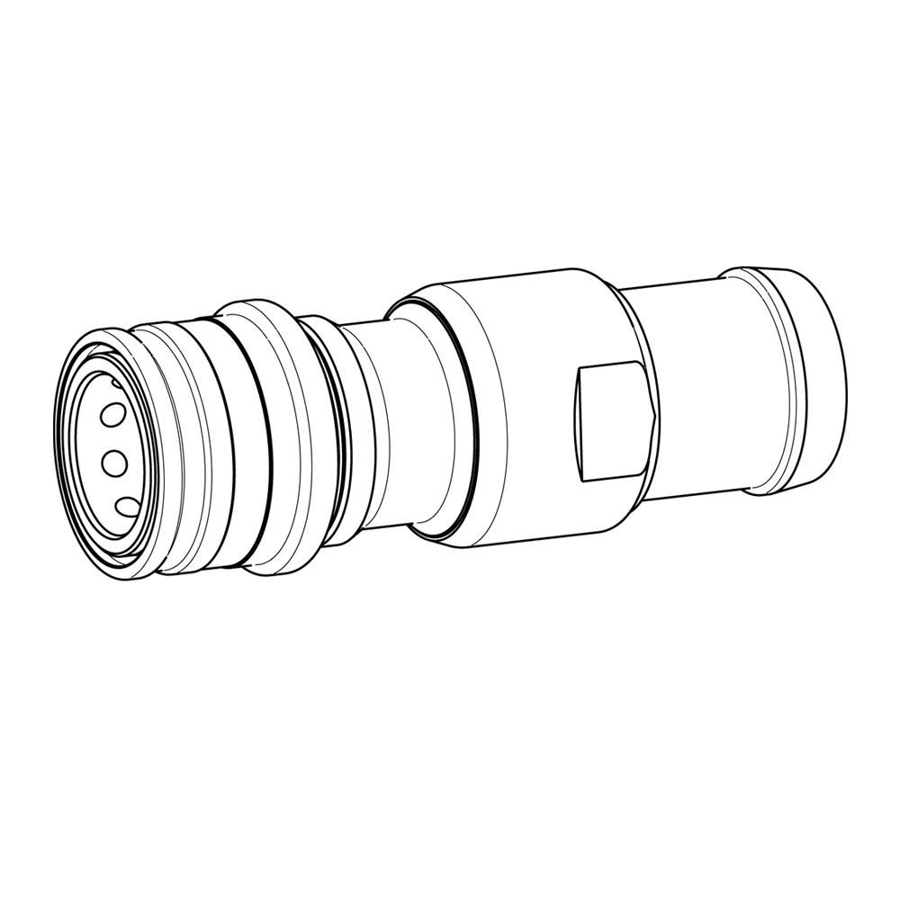 Kupplung weiblich FIA Staubli Benzinschlauch 32mm - G-SPT12-1832LJV - SPT12.1832/L/JV - 3661768390061