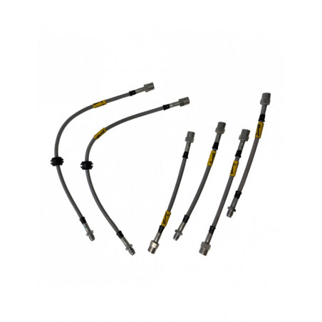 Kit flexibles de frein Goodridge VK6 BMW 7 Series E38 avec antipatinage 1995-2001