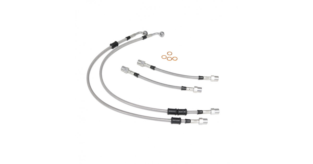 Goodridge VK4 brake line kit Opel  Astra G (rear drums) 1998-2004