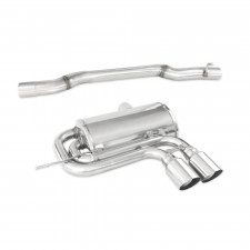 Inoxcar Exhaust Rear Silencer Central 2X90 RACING MINI COOPER (Type F55-F56) 2.0 S (192HP) 14+ /JCW (231HP) 14+ d70