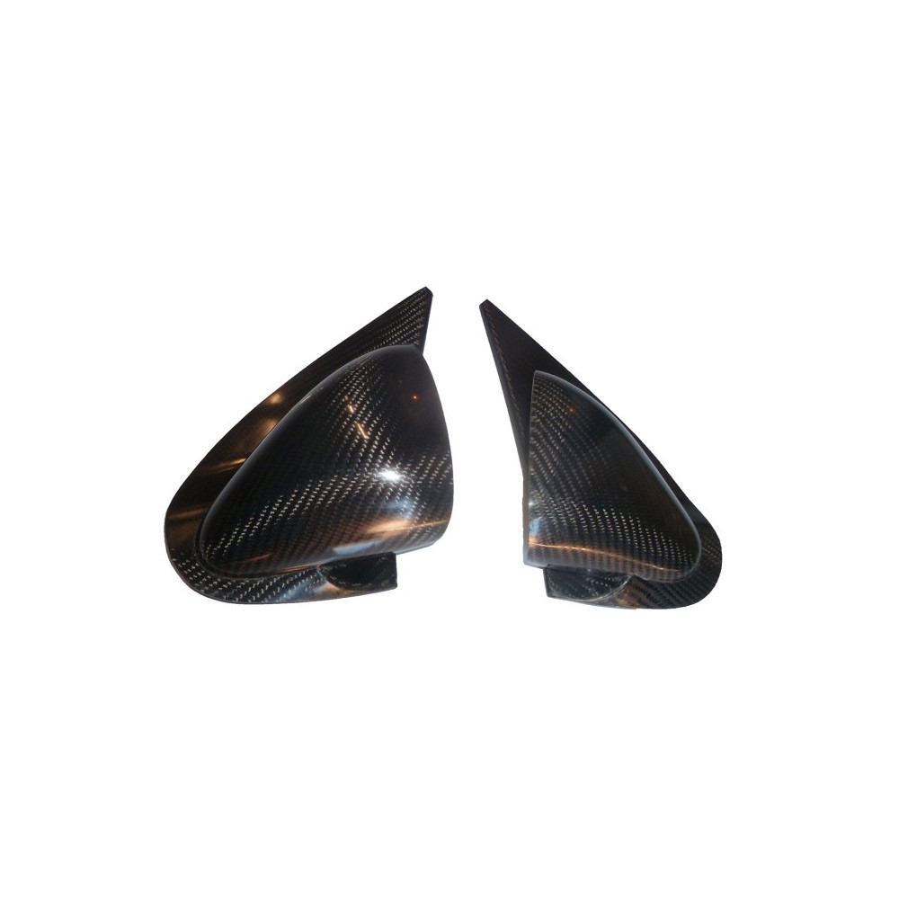 Specchio fibra Obus Peugeot 206 (la coppia) - CP-RTF-PG-206 - SMC-RO/F-206 - 3661768619148