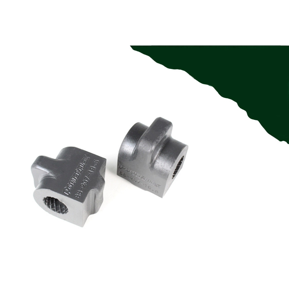 Boccola Powerflex barra stabilizzatrice anteriore 19.5mm Volvo 240 (1975 - 1993) - PF-F88207195-2H - PFF88-207-19.5H - 5055676550101