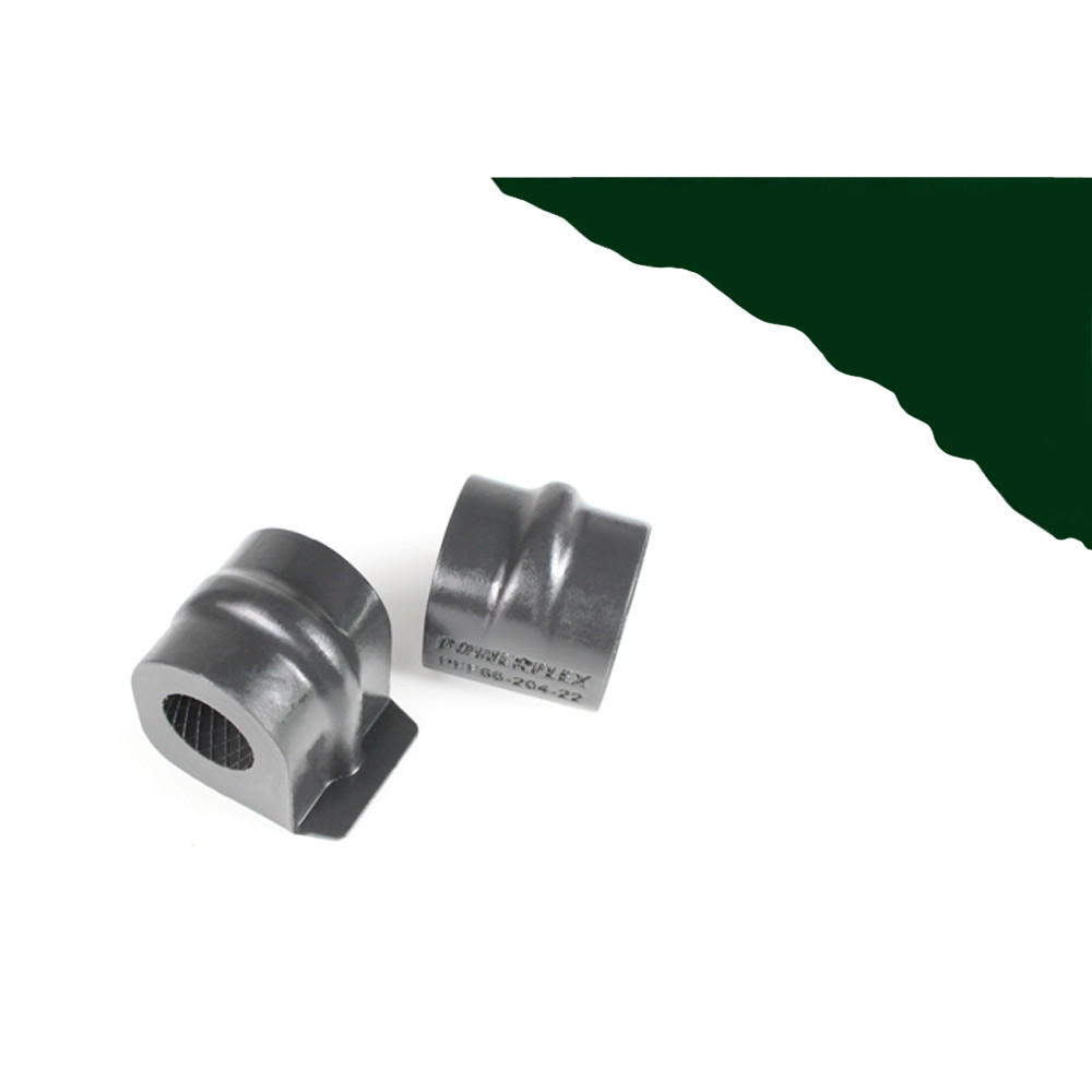 Silent block Powerflex Heritage Anti-Roll-Stange vorne 22mm Saab 9-3 1998-2002 (2 Stück) - PF-F6620422-2H - PFF66-204-22H - 5055676549396