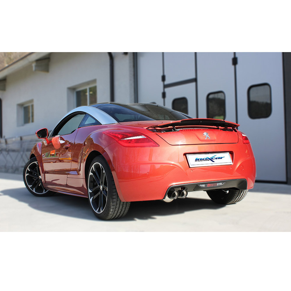 Edelstahlrohr für PEUGEOT RCZ 1.6 THP 200 PS 2010- - IC-AFRCZ - AFRCZ - 3661768558058