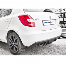 Catback 2x76mm Racing INOX SKODA FABIA Type 5J 1.4 Tsi RS DGS 180CV 2012-
