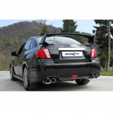 Catback 2x90mm Racing LHS+RHS SUBARU IMPREZA 4WD 2.5T WRX STi 300CV 2010-2013