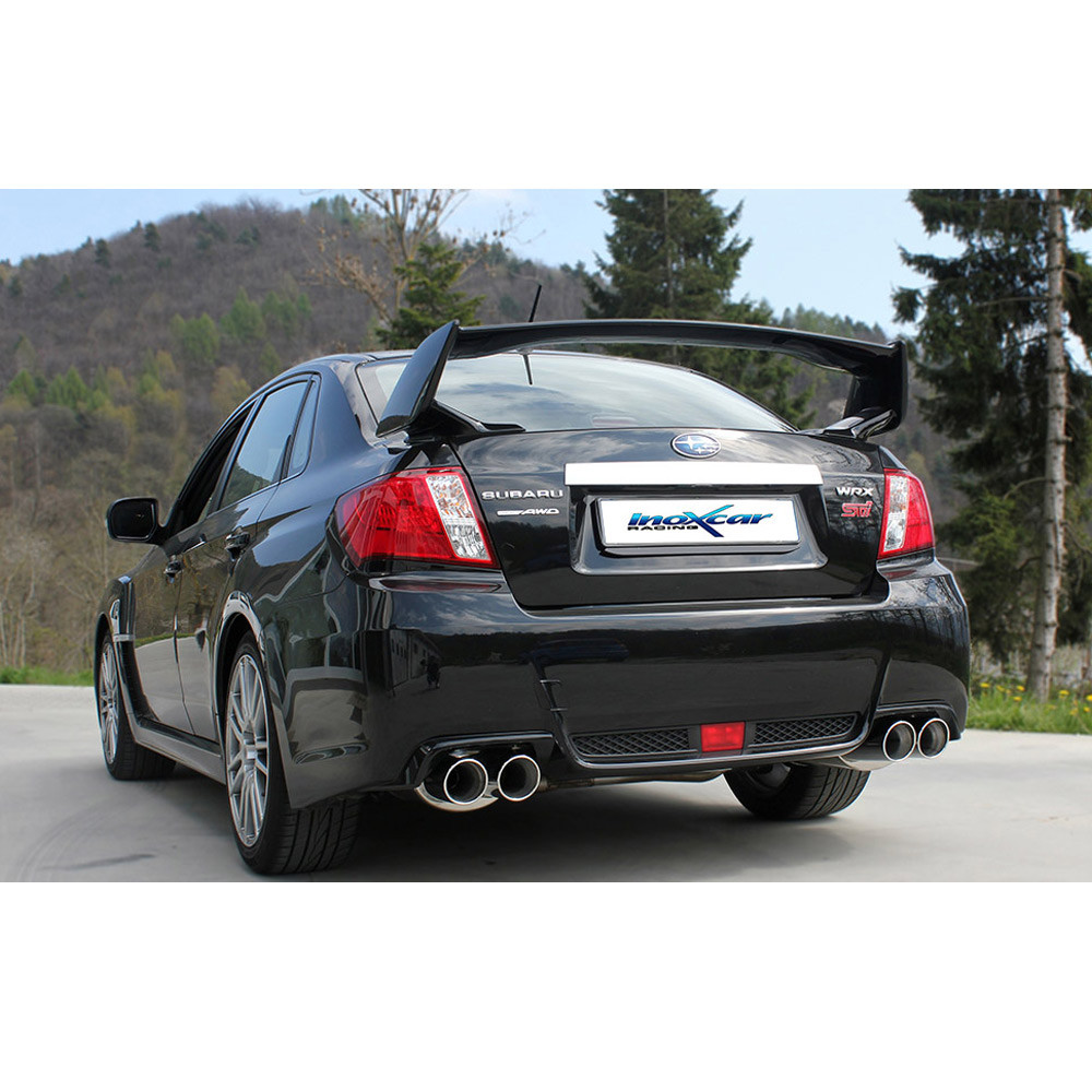 Catback 2x90mm Racing LHS+RHS SUBARU IMPREZA 4WD 2.5T WRX STi 300CV 2010-2013 - IC-CATBACK17 - CATBACK.17 - 3661768558775