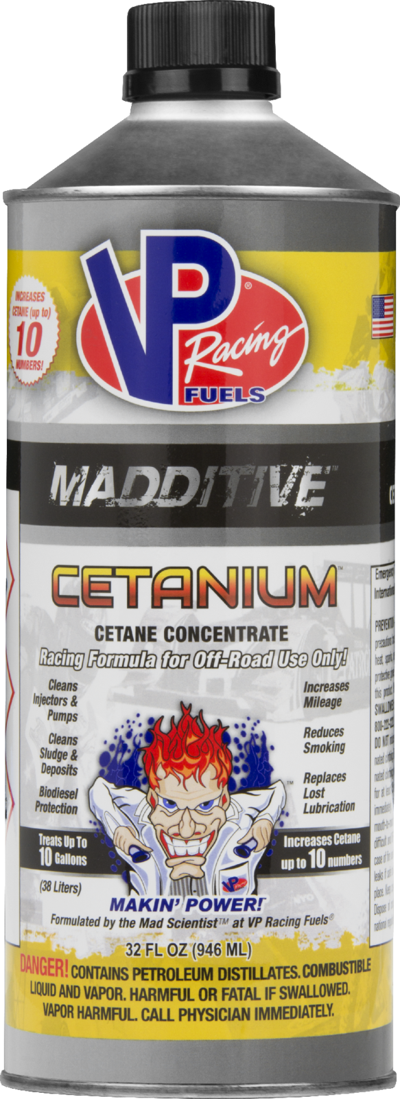 VP Racing - additivo diesel Cetanium circa 1L (946mL) - VP-ADD-2865 - 2865 - 846781001061