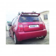 Catback 100mm Racing INOX CITROEN C2 1.6 16V VTS 125CV 2003- Durchm.45