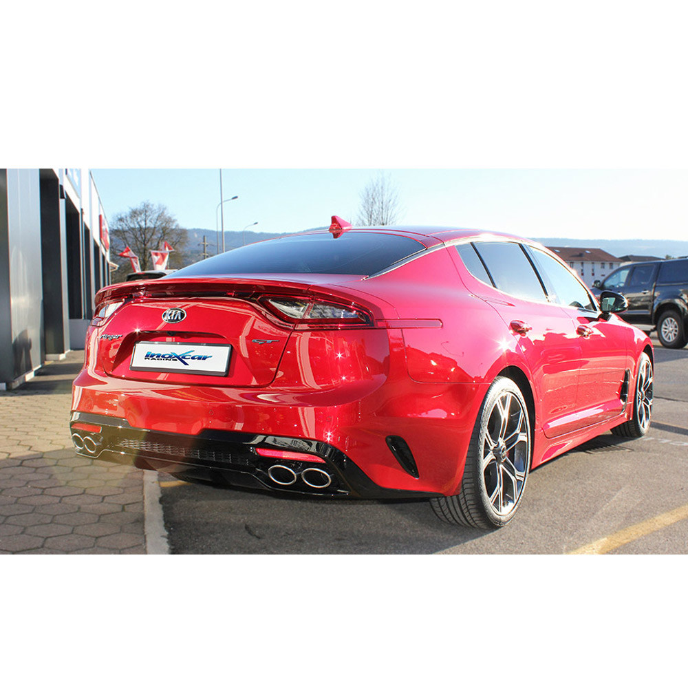 Edelstahlterminal frei D+G KIA STINGER GT 3.3 T-GDI 370cv 4WD 2018- - IC-KIST01 - KIST.01 - 3661768559604