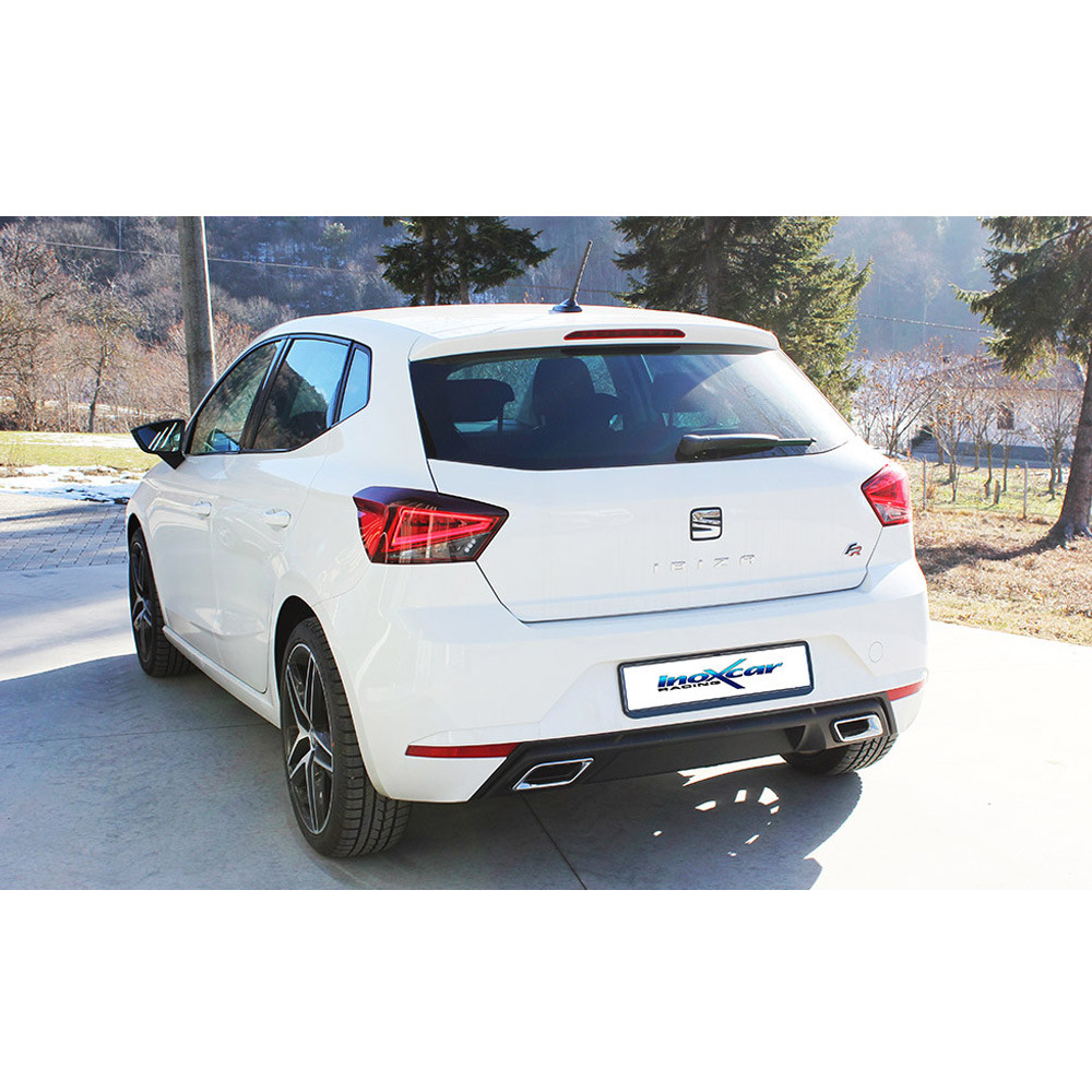 Rear silencer, end pipe SEAT IBIZA KJ 1.0 TSI FR 95cv 2017- - IC-SEIB27 - SEIB.27 - 3661768561065