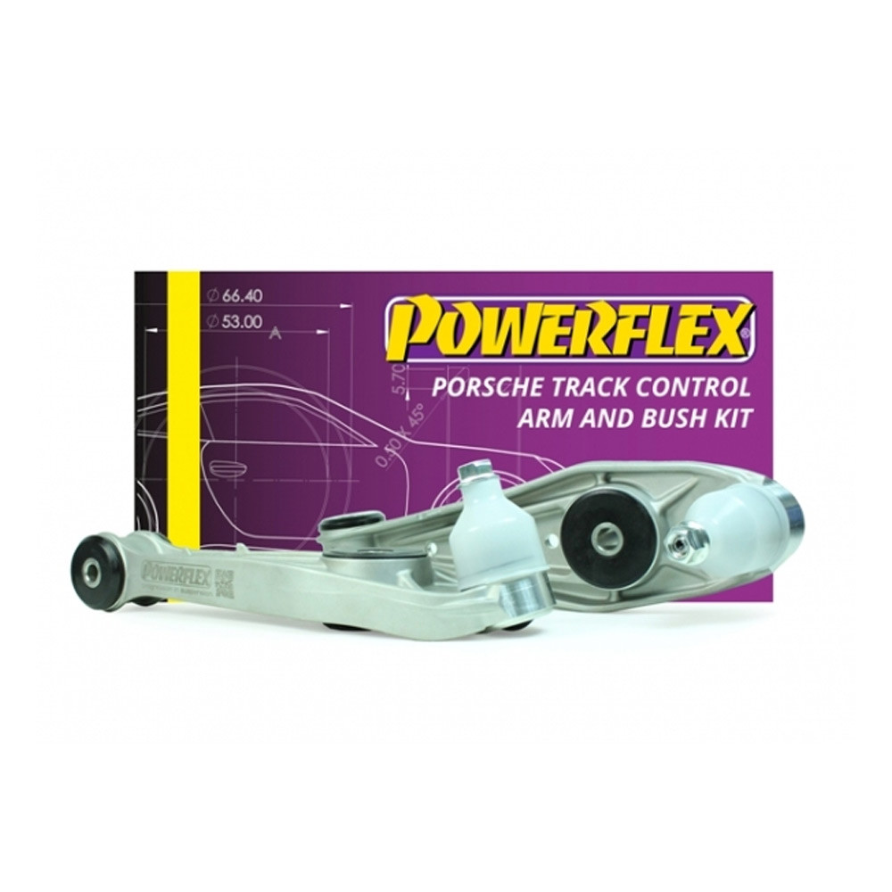 Boccola Powerflex Pack Black Porsche 911/Boxster/Cayman - PF-57K1001-2N - PF57K-1001BLK - 5055676553454