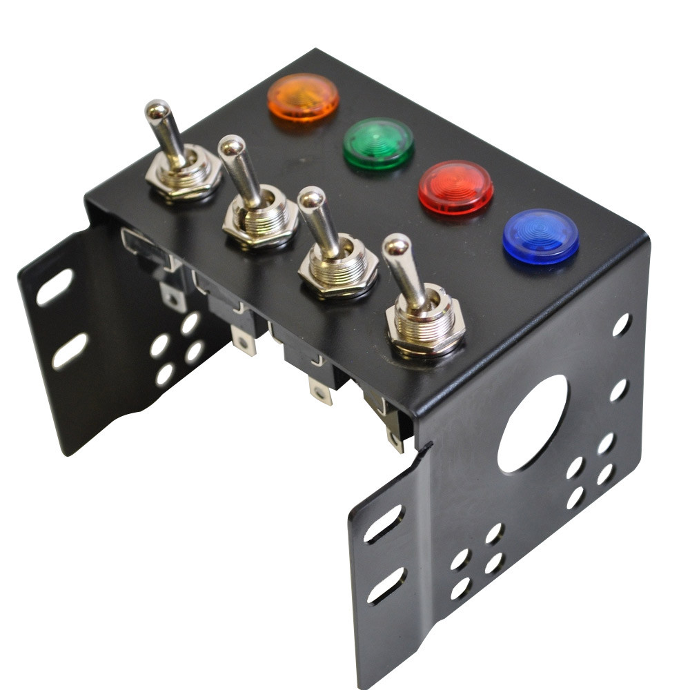 Consola centrale GT2i 4x interruttori + 4x indicatori luminosi - SPE-CONSOLE-4 - 3661768403068