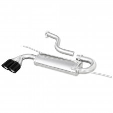 Inoxcar Exhaust Rear Silencer 2X80 X-RACE BLACK EDITION VOLKSWAGEN SCIROCCO 1.4 TSI (155HP) after 2008 diam 55