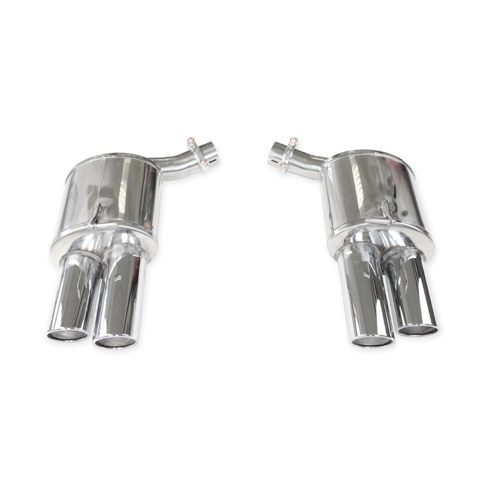 Silencieux Arrière Inoxcar 2X90XR Droit et Gauche Porsche Panamera 4S 4.8 8v - IC-POPAN01XR90 - POPAN.01.XR90 - 3661768112168