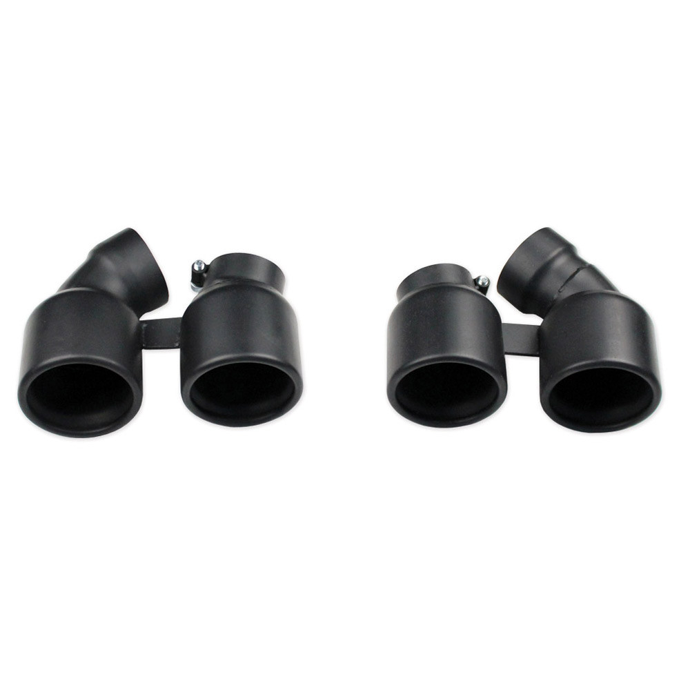 Silenziatore Posteriore 2x90 Black ceramic Inoxcar Destra e Sinistra Porsche 911 991 3.8 - IC-91190CBLK - 911.90CBLACK - 3661768861301