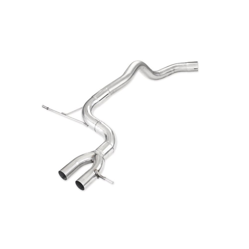 Terminal ohne Schalldämpfer + 2 zentrale Ausgänge Inoxcar Renault Megane 4 RS - IC-REME26 - REME.26 - 3661768560952
