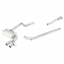 Cat Back 2 uscite Inoxcar Diametro 70mm Renault Megane 4 RS 1.8turbo dopo il 2018