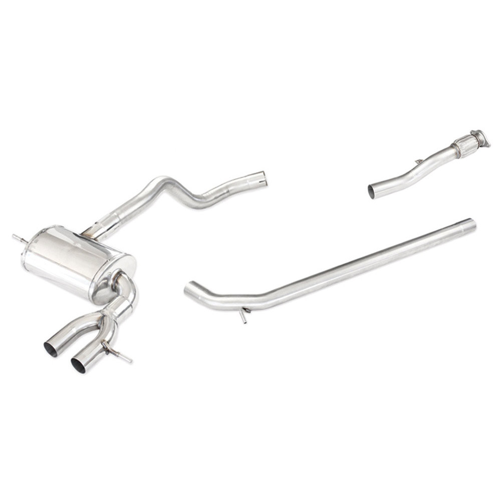 Cat Back 2 uscite Inoxcar Diametro 70mm Renault Megane 4 RS 1.8turbo dopo il 2018 - IC-CATBACK125 - CATBACK.125 - 3661768558720