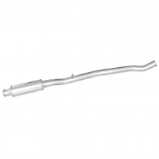 Tubo centrale con silenziatore INOX per FORD RS 2.3i Turbo 350cv 2016- diam.70