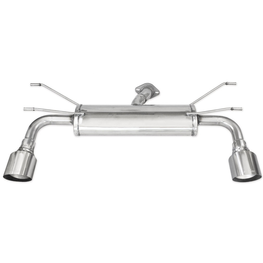 Rear silencer, end pipe 102mm Racing LHS+RHS FIAT 124 1.4T 140cv 2016- - IC-F1240110RA - F124.01.10RA - 3661768559079
