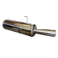 Terminale acciaio inox "tipo Devil" PEUGEOT 205 GTi 1.9 84+