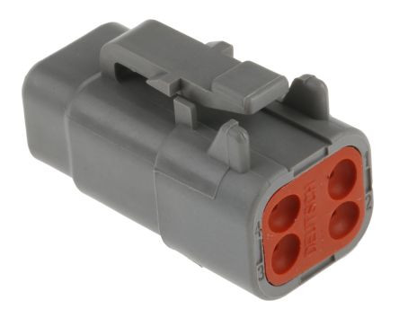 Connecteur DEUTSCH DTM male 4 Pins - EL-DTM-4M - DTM06-4S - 3661768527634