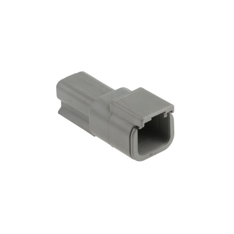 Connecteur DEUTSCH DTM femelle 2 Pins - EL-DTM-2F - DTM04-2P - 3661768527603