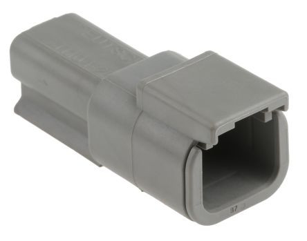 Connecteur DEUTSCH DTM femelle 2 Pins - EL-DTM-2F - DTM04-2P - 3661768527603