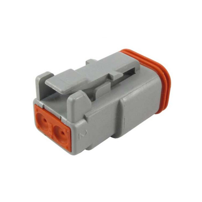 Connecteur DEUTSCH DT male 2 Pins - EL-DT-2M - DT06-2S - 3661768527498