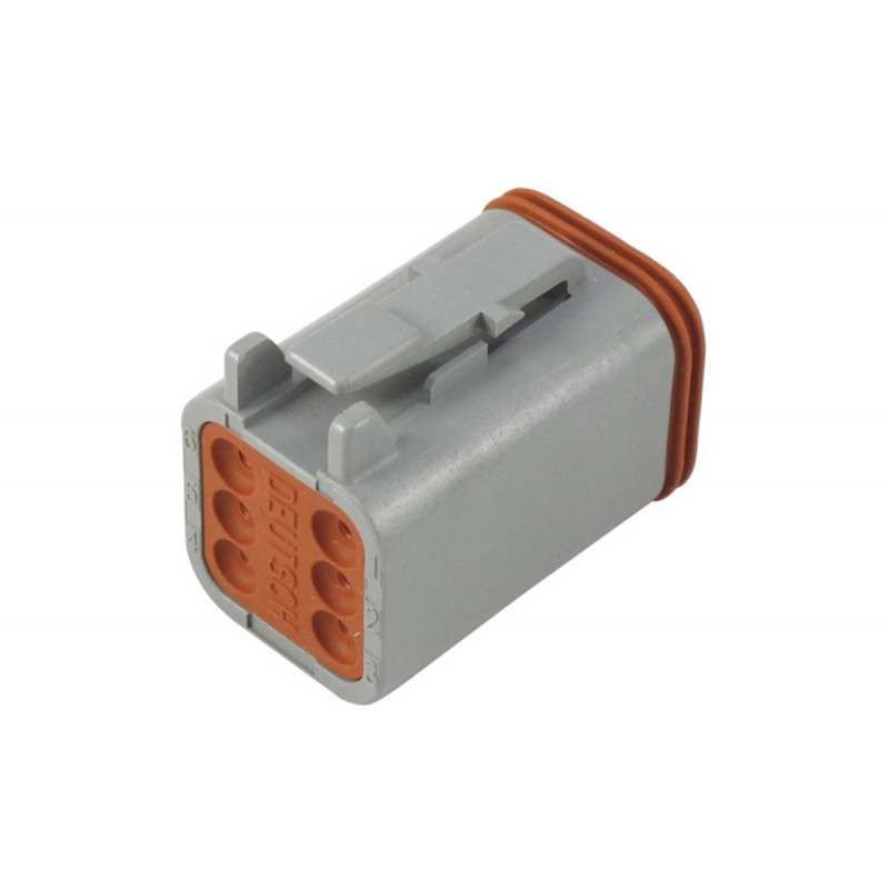 Connecteur DEUTSCH DT male 6 Pins - EL-DT-6M - DT06-6S - 3661768527535