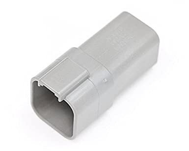 Connecteur DEUTSCH DT femelle 6 Pins - EL-DT-6F - DT04-6P - 3661768527528