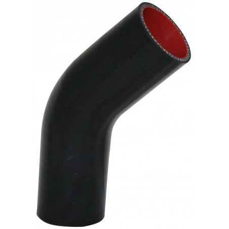 Coude silicone fluoré 45° Bratex pour essence