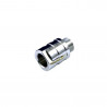 Adaptateur Tuyau TakeOff alu M3/8BSP - 25mm
