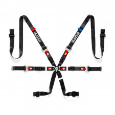 Harnais Sparco 6 points 2" H-9 Evo