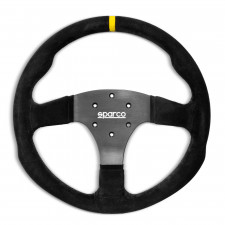 Volant Sparco R350 peau retournée