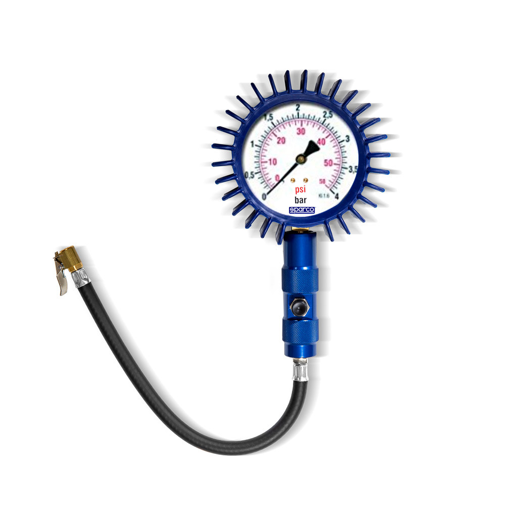Analoger Reifendruckmesser Sparco Durchmesser 100mm - 29410100A - 29410100A - 8033280384821
