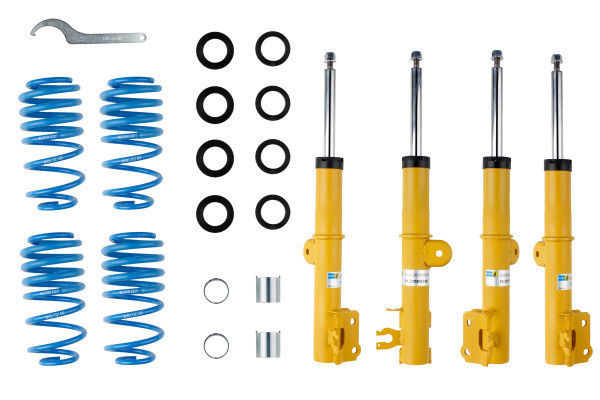 Bilstein B14 threaded coilover kit for Jeep Renegade offroad closed vehicle 1.4 140cv 2014/07-2018/12 - BIL-47-259751 - 47-259751 - 4025258804428