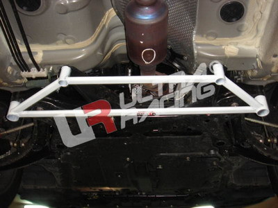 H-Verstärkung/ Rahmenstange Vorne Mitsubishi Lancer 07+ /Sportback 4 Punkte - U-211340 - UR-LA4-442 - 3661768649084