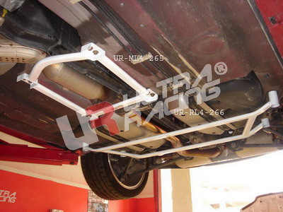 Rinforzo in H/ barra di struttura anteriore Mazda RX8 4 punti - U-211376 - UR-ML4-265 - 3661768649435