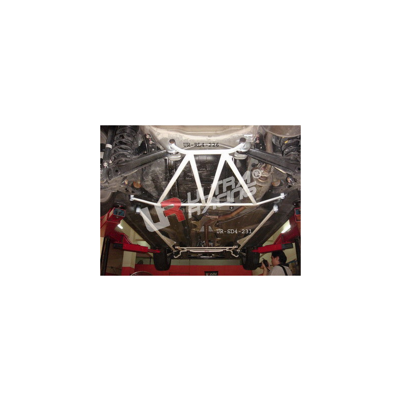 Untere Seitenverstärkung Mitte und hinten Honda Civic FD 06+ Hybrid / FB 12+ 4 Punkte - U-211465 - UR-RL4-226 - 3661768650264