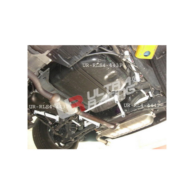 Untere Verbindungsstange Hinten Mitsubishi Lancer 07+ /Sportback 2 Punkte - U-211490 - UR-RS4-443P - 3661768650486