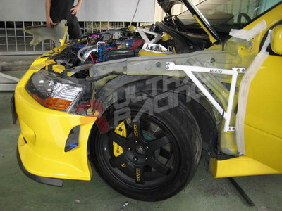 Kotflügelhalterungen Mitsubishi EVO 7/8/9 3-Punkt - U-216638 - UR-FD3-897P - 3661768653401